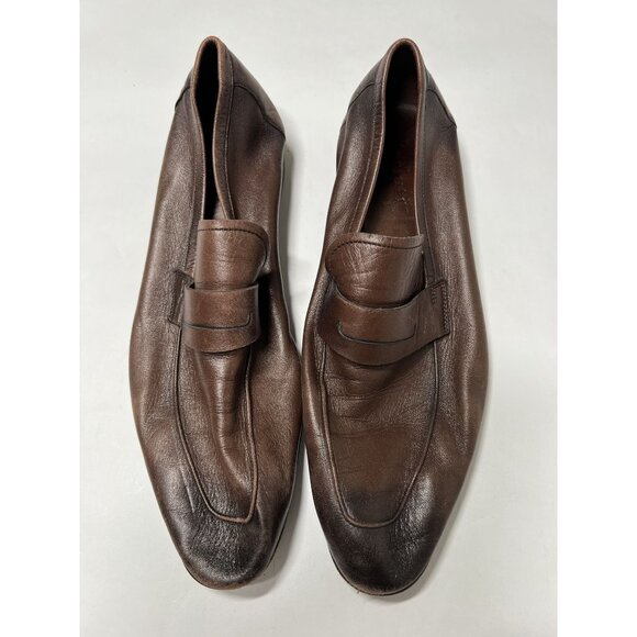 Berluti Leather Dress Loafers in Brown - Picture 2 of 7